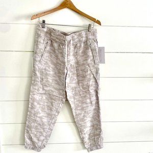 NWT Athleta Cabo Tide Linen Jogger, Size 10P